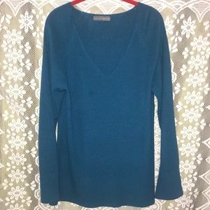 Clifford&Wills Classy Teal V-neck Cardigan XL